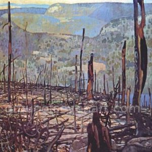 Frank Johnston - Fire-Swept, Algoma 1920