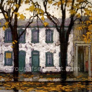 Lawren Harris - Houses Chestnut Street