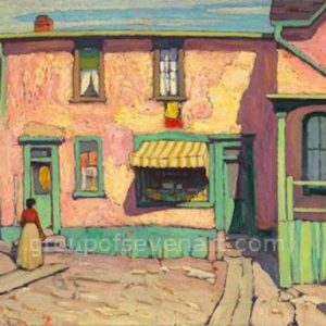 Lawren Harris - Italian Store, In The Ward