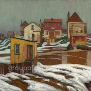 Lawren Harris - January Thaw, Edge Of Town