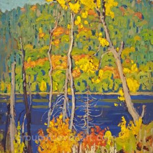 Lawren Harris - Mitchell Lake Batchewanna