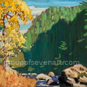 Lawren Harris - On The Agawa River, Algoma